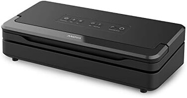 Anova Culinary Precision Vacuum Sealer Pro, Includes 1 Bag Roll, For Sous Vide and Food Storage, black, medium, Anova Precision Vacuum Sealer Pro, ANVS02-US00.