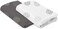 4moms breeze Bassinet Sheets, For Baby Bassinets and Furniture, Machine Washable and 100% Cotton, WhiteGrey, 2 Pack,2 Count (Pack of 1.