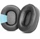 YDYBZB Upgraded Protein Leather Ear Pads Cups Cushions Replacement Compatible with Sennheiser HD 4. 40 HD 4. 50 HD 4. 40BT HD 4. 50 BT HD 4. 50 SE Headphones (Black Protein Leather.