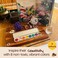 Honeysticks Non-Toxic Watercolor Paint Set for Kids and Toddlers - 8 Vibrant and Long Lasting Colors with Brush - Natural and Food Grade Ingredients - Child Safe Art Supplies - Great Gift Idea.