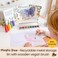 Honeysticks Non-Toxic Watercolor Paint Set for Kids and Toddlers - 8 Vibrant and Long Lasting Colors with Brush - Natural and Food Grade Ingredients - Child Safe Art Supplies - Great Gift Idea.
