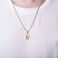 Susook Number Necklaces Personalized Necklaces 18K Gold Plated Initial Number Pendant Stainless Steel Chain Sports Necklaces for Men Women.