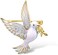 Santuzza 925 Sterling Silver Enamel Pin Brooch for Women.
