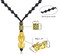 Winas Feng Shui Black Obsidian Wealth Bracelet Necklace Pi Xiu SetFeng Shui Bracelet for Women MenPi Xiu Good Luck Necklace Feng Shui Bracelet.