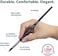 ARTEGRIA Watercolor Brush Set - 10 Professional Watercolor Paint Brushes for Artists - Soft Synthetic Squirrel Hair, Short Handles - Pointed Rounds, Flats, Dagger, Oval Wash for Water Color, Gouache.