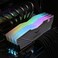 TEAMGROUP T-Force Delta RGB DDR4 16GB (2x8GB3600MHz (PC4-28800CL18 Desktop Gaming Memory Module Ram TF4D416G3600HC18JDC01 - White.