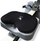 2K Fit Rowing Machine Seat Cushion (Model 3for The Concept 2 Rowing Machine with Custom Gel That Fits The Concept 2 Rower, WaterRower Pad, Crew Boat, Sculling, Kayak, and Canoe.