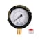 Uharbour 60psi Pressure Gauge, 2" Dial with Protection Case and 1/4"NPT Center Bottom Mount, Clean Filter Utility Water Pressure Gauge for Swimming Pool Filter, Spa and Aquarium. &hellip;.