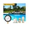 Uharbour 60psi Pressure Gauge, 2" Dial with Protection Case and 1/4"NPT Center Bottom Mount, Clean Filter Utility Water Pressure Gauge for Swimming Pool Filter, Spa and Aquarium. &hellip;.