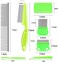 Lamoutor 7Pcs Pet Flea Comb Fine Tooth Comb and Pet Stainless Steel Combs for Dogs Cats Pet.