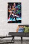 Trends International Five Nights at Freddy's: Security Breach - Group Wall Poster, 22. 375" x 34", PosterMount Bundle.