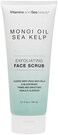 VITAMINS AND SEA BEAUTY Hydrating Exfoliating Face Cleansing Wash Scrub, Deep Pore Cleanser with Monoi Oil and Sea Kelp Seaweed Skincare, 5. 1 Fl Oz.