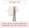 WANGTA Toothbrush 4pcs, Twice as Wide as Regular Brush Head, Wide Toothbrush, Long Brush Head, More Comfortable and Easier Brushing (White Brush.