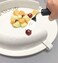 Becony Plate Food Guard for Parkinson Patient, Clip-On Spill Prevention Scooping Food Dining Aid Assistant, Eating Easier for Disabled, Elderly, Handicapped and Stroke.