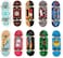 مجموعة Tech Deck، DLX Pro المكونة من 10 ألواح تزلج صغيرة قابلة للتجميع، لمحبي التزلج من سن 6 سنوات فما فوق (متوفرة فقط على ).