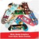 مجموعة Tech Deck، DLX Pro المكونة من 10 ألواح تزلج صغيرة قابلة للتجميع، لمحبي التزلج من سن 6 سنوات فما فوق (متوفرة فقط على ).
