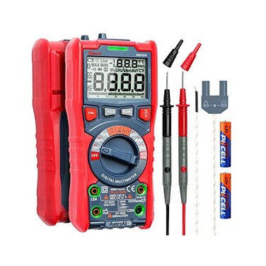AstroAI Digital Multimeter with NCV, True RMS Auto-Range 6000 Counts Voltage Tester Voltmeter, Measures Voltage, Current, Capacitance, Resistance, Frequency, Continuity, Diodes, Temperature.
