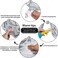 Skylety 6 Pieces Butterfly Foil Balloon Silver Aluminum Party Balloon Foil Balloons for Wedding Birthday Anniversary Party Decoration.