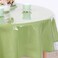 BNYD Clear Plastic Tablecloth Protector, Table Cloth Vinyl (180cm Round.