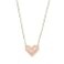 Kendra Scott Ari Heart Adjustable Length Pendant Necklace for Women, Fashion Jewelry.