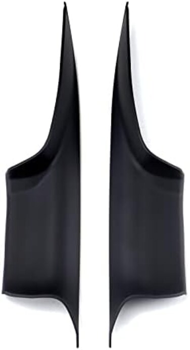 غطاء مقبض سحب الباب FEXON بديل لسيارات BMW الفئة السابعة 730 740 750 760 F01 F02 2008-2014، يناسب الجانب الأمامي الأيسر والجانب الأمامي الأيمن، بديل للأرقام 51419115501 و51419115502، أسود.
