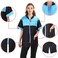 Noverlife Pet Grooming Jacket with Zipper, Large Size, Lightweight Hair Repellent Shirt Style Dog Cat Grooming Smock.