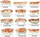 Marrywindix 12 Pieces Gnarly Teeth Gag Teeth Ugly Fake Teeth Vampire Denture Teeth for Halloween Costume Party Favors Photos Props (12 Styles.