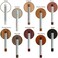 SEISSO Wood Filler Sticks, Furniture Wax Crayons for Scratches, 10 Pcs Wood Floor Repair Wax Filler Sticks, Touch Up Wax Sticks Repair Kit for Scratches, Holes, Floor, Laminate, Carpenters.