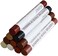 SEISSO Wood Filler Sticks, Furniture Wax Crayons for Scratches, 10 Pcs Wood Floor Repair Wax Filler Sticks, Touch Up Wax Sticks Repair Kit for Scratches, Holes, Floor, Laminate, Carpenters.
