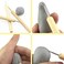 LOKUNN 9 PCS Dotting Tools Ball Styluses with Box, Pen Dotting Tools Set for Rock Painting, Pottery Clay Modeling Embossing Nail Art.