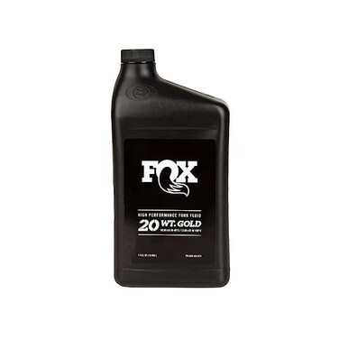 سائل تعليق FOX Racing Shox ذهبي، 20 وزن. T22238.