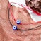 Shonyin Handmade Evil Eye Bracelets Set with Card Red String Bracelet Kabbalah Protection Luck Amulet for Women Men Family Friends.