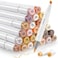 Ohuhu 36 Skin-Tone Colors Alcohol Markers, BrushChisel, Sketch Art Marker, Alcohol-Based Brush Markers For Kids And Adults' Coloring, Illustration, Comes W/ 1 Colorless Alcohol Marker Blender.