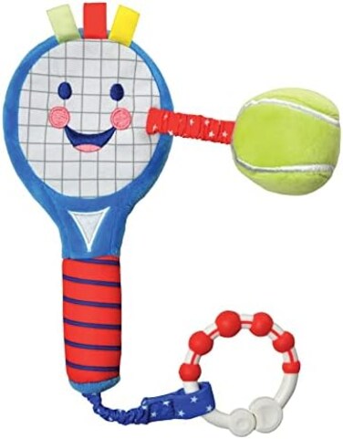 Little Sport Star Tennis RacketSuitable from Birth to 2 YearsYour First Tennis Racketto Inspire and Play withExtra Sensory Features for BabiesPart of The Baby Collection.