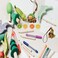 Warckon 24 Pieces Shrink Plastic Sheets, Shrink Art Paper Shrink Film Sheets Frosted Ruff n' Ready for Kids Creative Craft, Create Your Own Shinky Dinks, Earrings, Necklace, Keychains (7. 9 X 5. 7 inc