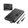 Neoteck Portable 3. 5mm Headphone Amplifier with Bluetooth 5. 0 Receiver, Two-Stage Gain Switch, 16-300 Ohm HiFi Earphone Amp, Aluminum Matte Surface.