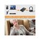 Neoteck Portable 3. 5mm Headphone Amplifier with Bluetooth 5. 0 Receiver, Two-Stage Gain Switch, 16-300 Ohm HiFi Earphone Amp, Aluminum Matte Surface.