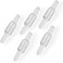 ItAll 5Packs Oxygen Tubing Swivel Connector for Oxygen Tubing, Swivel Oxygen Tubing Connector, Avoid Tangling of Tube.