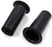 T Tulead 4. 72"x2. 68" Speaker Port Tubes ABS Speaker Cabinet Port Tube Black Bass Air Ports 2-Inch Installation Diameter Pack of 4.