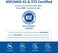 Overbest LT1000PC ADQ747935 Refrigerator Water Filter and Air Filter, Replacement for LG LT1000P, ADQ74793501, ADQ74793502, Kenmore 469980, 9980 and LT120F, 3 Combo.