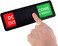 Kichwit Privacy Sign for Offices or Homes, Do Not Disturb Sign, Welcome Please Knock Sign, Black, 8. 2 x 2. 8 Inches.