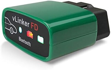 vgate vLinker FD OBD2 Bluetooth Car Code Reader, OBD2 Diagnostic Scanner for AndroidWindows - Made for FORScan.