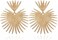 Bmadge Heart Dangle Earrings Studs Gold Star Statement Earrings Firework Geometric Exaggerated Earrings Punk Minimalist Ear Jewelry for Women.