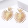 Bmadge Heart Dangle Earrings Studs Gold Star Statement Earrings Firework Geometric Exaggerated Earrings Punk Minimalist Ear Jewelry for Women.