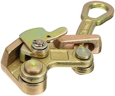 أداة سحب كابلات فولاذية DleDan Mr. EV Cable Grip Wire Gripper لسحب كابلات الأسلاك، بقوة سحب 2204 رطل (1 طن).