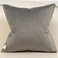 Avigers 20 x 20 Inches Gray White Gold Leather Striped Patchwork Velvet Cushion Case Luxury Modern Throw Pillow Cover Decorative Pillow for Couch Living Room Bedroom Car.