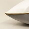 Avigers 20 x 20 Inches Gray White Gold Leather Striped Patchwork Velvet Cushion Case Luxury Modern Throw Pillow Cover Decorative Pillow for Couch Living Room Bedroom Car.
