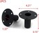 T Tulead Speaker Mount Stand Top Bracket 4. 21"&times;3. 15" Speaker Cabinet Pole Mount Speaker Stand Mounts Pack of 2.