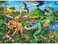 RANSUNN Puzzles for Kids Ages 4-8 Year Old,100 Piece Dinosaur Jigsaw Puzzle for Toddler Children Learning Educational Puzzles Toys for Boys and Girls.