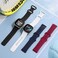 Getino Bands Compatible with Fitbit Sense and Fitbit Versa 3, Soft Waterproof and Durable Classic Silicone Sport Strap, Adjustable Replacement Wristbands for Women Men, Large Small.
